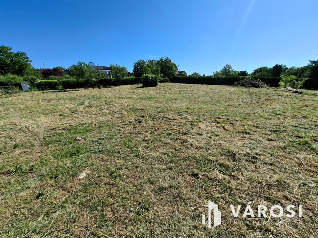 Közműves telek gyümölcsfákkal és tervekkel Cserszegtomajon