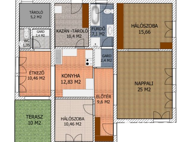 Zöldövezeti nyugalom a városhoz közel Csillaghegyen
